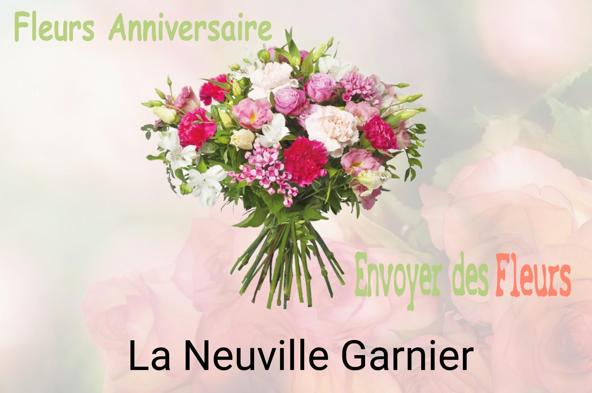 Bouquet de fleurs d’anniversaire livré à La Neuville-Garnier