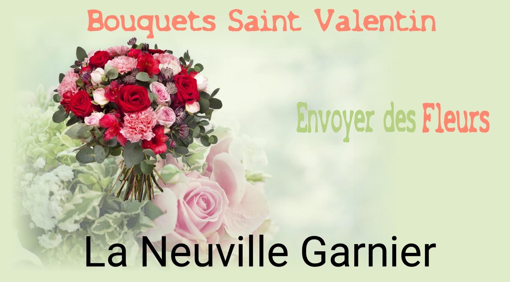 Roses de Saint-Valentin livrées à La Neuville-Garnier